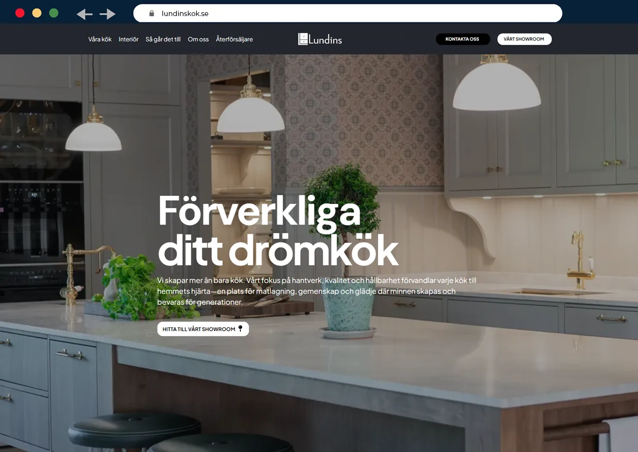 Projektbild för Lundins Kök & Interiör