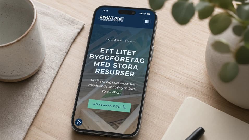 Johans Bygg - fördjupad projektbild